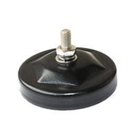 Support magnétique rond pour barre lumineuse LED, à Base magnétique, en acier Ultra forte puissance, mm, 3 pouces