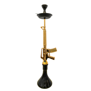 <span class=keywords><strong>Chicha</strong></span> <span class=keywords><strong>AK47</strong></span> de grande taille au design unique, artisanat arabe en résine, avec accessoires - Product Image 4