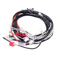Harnais de câblage complet personnalisé pour vélo électrique, assemblages de câbles en matériau PTFE isolé