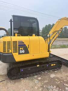 รถขุดขนาดเล็ก Komatsu PC56 มือสอง 5.6 ตัน รถขุดตีนตะขาบขนาดเล็ก นำเข้าจากญี่ปุ่น ของแท้ ได้รับการรับรองมาตรฐาน CE - Product Image 5