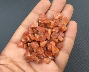 50 ชิ้นธรรมชาติSunstoneหินอัญมณีหยาบไม่ผ่านการบําบัดแววแววแท้ดิบเครื่องประดับหินเล็กๆทําหินคอลเลกชันสไตล์ตัด - Product Image 3