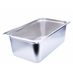 Acero inoxidable 1/1 <span class=keywords><strong>America</strong></span> Gastronorm sartén contenedor de comida sartén cuadrada - Product Image 1