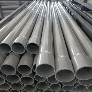 Schedule 40 80 Impact Resistance Grey 4" Electrical PVC Conduit Pipe Price