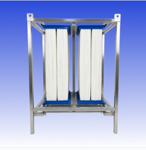 โมดูลเมมเบรน MBR สำหรับบำบัดน้ำเสียอุตสาหกรรม  แบบเส้นใยกลวง PVDF เสริมแรงด้วยเส้นใยแคปิลลารี  รุ่น Megaflux-MBR - Product Image 1