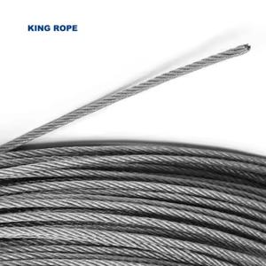 Kabel baja tahan karat, kekuatan tarik tinggi 7x7 EN12385 - Product Image 3