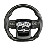 Volant en cuir en stock pour Toyota Land Cruiser Prado 120 150 2017 Camry Yaris GR Hilux Tacoma LC79 4Runner Mark X CHR