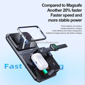 Nieuwe Producten Bt Speakers 6 In 1 Draadloze Oplader Mobiele Telefoon Smart Watch Oortelefoon Wekker Power Bank Multifunctioneel - Product Image 2