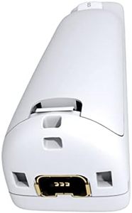 2-gói Trắng Wii điều khiển từ xa với Silicone trường hợp dây đeo cổ tay Tương thích với Wii/Wii U cần điều khiển trò chơi điều khiển - Product Image 5