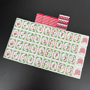 HIMORE Nuevo Mahjong con Temática de la Independencia Americana, 160 Piezas, Transparente, Acrílico de 2 Capas, Ecológico, en Stock - Product Image 3