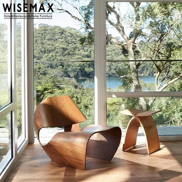 WISEMAX ריהוט נורדי עיצוב מודרני בית ריהוט פנאי פיברגלס מבטא כיסא בסלון טרקלין כיסאות עבור קפה