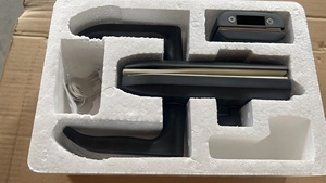 Ufficio in lega di zinco maniglia della porta a battente serratura G006 in acciaio inossidabile senza cornice serratura della porta di vetro simile al tipo di <span class=keywords><strong>dorma</strong></span> - Product Image 4