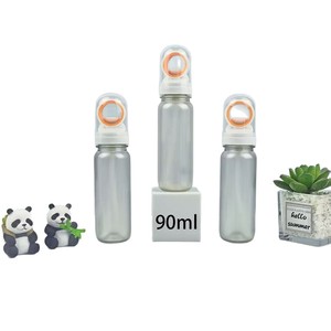 Nueva Llegada: Botella de Spray de Plástico Transparente para Protector Solar, Botella de PET para Cuidado del Cabello, Envase de Aerosol para Cosméticos - Product Image 2