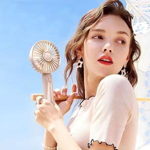 Wholesale Rechargeable Handheld Fans Portable Stand Mini Fans with Phone <strong>Holder</strong> Personal <strong>Handy</strong> Fans for Students Office Outdoor - Product Image 3