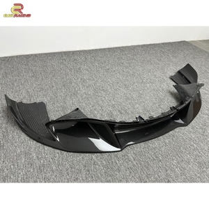 Dry Carbon Fiber Vorstein Style Car Front Bumper Front Lip Diffuser With <b>Camera</b> Hole for Mclaren 720S 2015-2018 Carbon Lip - Product Image 4