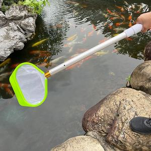 Outil de filet de nettoyage de filet de feuille propre de petit réservoir de poissons de <span class=keywords><strong>piscine</strong></span> avec la fonction d'algues de pelle - Product Image 5