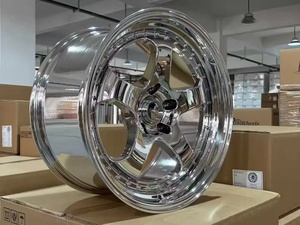 Jantes en aluminium ultra-larges de luxe personnalisées, sportives, à profil profond, forgées, haute performance, pour voitures particulières, 30 mm <span class=keywords><strong>ET</strong></span> - Product Image 3