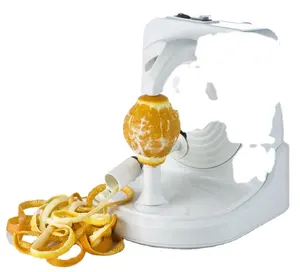 Nuovo stile elettrico arancione pelapatate frutta sbucciatore multifunzionale automatico peeling macchina di apple pera patata peeler