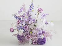 Fleurs artificielles faites à la main, arrangements floraux de style moderne haut de gamme pour la fête des mères, la remise des diplômes, décorations légères pour fenêtres