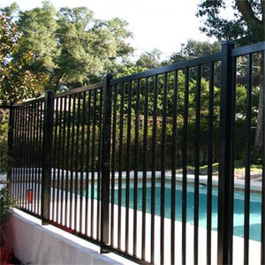 Panneaux tubulaires en acier plat de barrière de <span class=keywords><strong>piscine</strong></span> d'acier et d'aluminium de 1200mm * 2400mm - Product Image 5