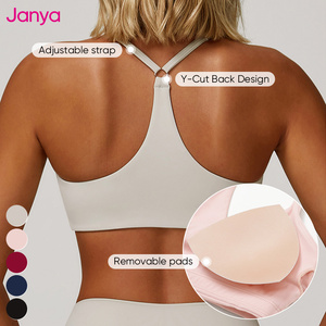 Janya Biểu Tượng Tùy Chỉnh Của Phụ Nữ Thiết Bị Tập Luyện Thoáng Khí Nhanh Chóng Khô Phòng Tập Thể Dục Tập Thể Dục Tops Và Yoga Quần 5 Mảnh Mô Hình Rắn Thiết Lập - Product Image 5