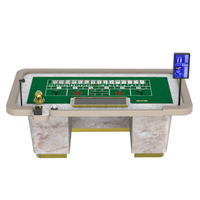 Table de poker électronique automatique standard de casino YH LED, table de jeu de poker avec dés