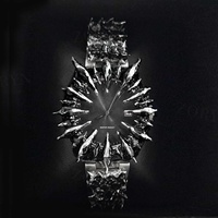 Montre numérique sportive en acier inoxydable personnalisée pour homme, boîtier à pointes, style Dark Pioneer, Cyber Goth, bord de lame, cristal saphir