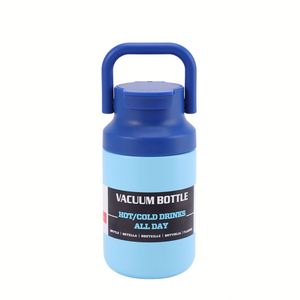 Termo Moderno de Acero Inoxidable, Gran Capacidad, para Viajes al Aire Libre, con Doble Asa, para Deportes de Montaña, Mantiene el Calor de 12 a 24 Horas - Product Image 5