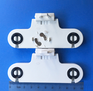 G13 Dual Heads 2 Lampholders Đèn Huỳnh Quang Tuyến Tính Đui Đèn Giữ Ống Đôi Ổ Cắm G13-F263 - Product Image 3