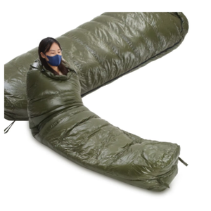 <span class=keywords><strong>Saco</strong></span> <span class=keywords><strong>de</strong></span> <span class=keywords><strong>dormir</strong></span> <span class=keywords><strong>de</strong></span> plumón <span class=keywords><strong>de</strong></span> pato blanco 95% para exteriores, <span class=keywords><strong>ultraligero</strong></span>, impermeable, transpirable, <span class=keywords><strong>de</strong></span> viaje, cálido, para senderismo, Camping, verde militar - Product Image 5