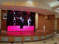 Shenzhen MDS LED mur vidéo intérieur plein et couleurs vives écran haute définition P1.51 P1.86 P2.6 écran HD pour l'église