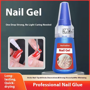 Pegamento profesional de alta viscosidad para uñas, 20G, puntas de uñas postizas, adhesivo decorativo epoxi y sellador - Product Image 3