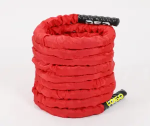Gym Training Power Battle Rope 15m with clothing