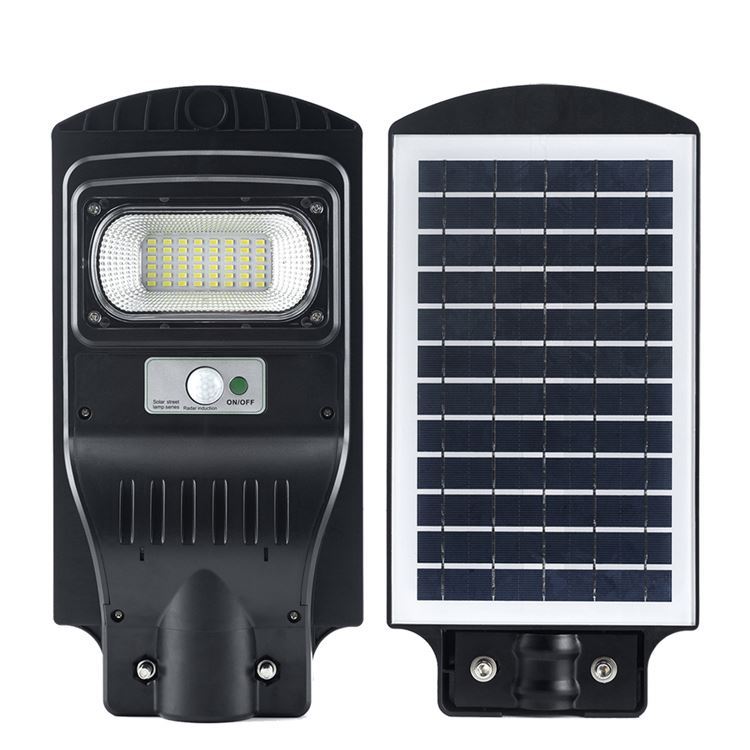Jardín energía Solar luz integrada de Panel Solar Led de la lámpara de calle