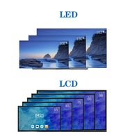 Se Aceptan Equipos Originales Personalizados, Televisor LED Ordinario 4k Android TV Smart de 65 75 85 100 Pulgadas, Televisor Inteligente