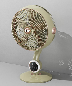 Ventilador Circulador Inteligente Controlado por Aplicación, Ventilador Oscilante Digital de Lujo en Gris Oscuro con Temporizador de 24 Horas para Oficina y Hotel - Product Image 2