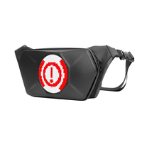 Mochila Deportiva Impermeable con Pantalla LED a Todo Color, Control por Aplicación Móvil y Bluetooth, Modelo Ojo de Ángel