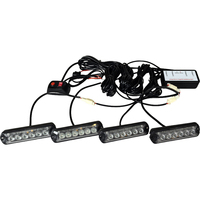 12V/24V LED-Scheinwerfer Stroboskop-Lichtsets mit Ein-Schalter-Bedienung für Autos & LKWs Nachrüst-Xenonlampen