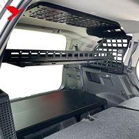 Pour Toyota Sequoia 2023-2026 : Kit de panneaux modulaires Molle pour rangement, étagère de coffre arrière et modification de fenêtre