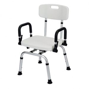 Disabled Bathing Chair Aluminum Alloy Shower Chair Non-Slip <b>Height</b>-<b>Adjustable</b> Portable Bath <b>Stool</b> Seniors Pregnant Women China - Product Image 4