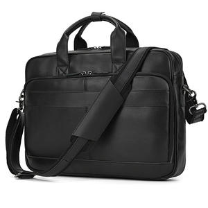 Nuevo Maletín de Cuero Retro para Hombre, Estilo Crazy Horse, para Espectáculos de Canto y Danza, Bolso de Mano Informal para Negocios, Bolso para Computadora, Personalizado de Fábrica - Product Image 5