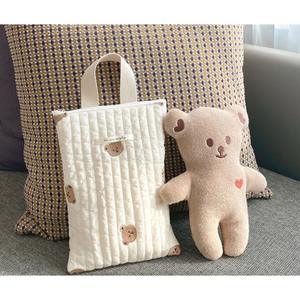 <span class=keywords><strong>Sac</strong></span> à main de broderie matelassé en forme de tulipe, mignon de corée, organisateur d'articles pour bébé, <span class=keywords><strong>sac</strong></span> de rangement pour biberons, sacs à fermeture éclair - Product Image 2