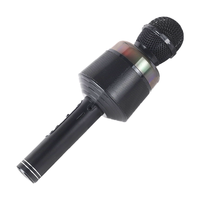 Service OEM, micro karaoké KG30 avec lumières RGB pour haut-parleur, microphone sans fil portable tout-en-un, batterie 1200 mAh (3-4 heures)
