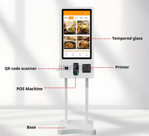 Kiosco <span class=keywords><strong>de</strong></span> Autoservicio Personalizado <span class=keywords><strong>de</strong></span> 21.5, 23.6, 24, 27 y 32 Pulgadas, Kiosco <span class=keywords><strong>de</strong></span> Pago Multifunción con Código QR para Estaciones <span class=keywords><strong>de</strong></span> Peaje y Tiendas sin Personal - Product Image 6