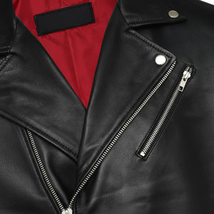 Chaqueta de bombardero recubierta de cuero genuino para hombre con logotipo personalizado de calidad superior de invierno impermeable a prueba de viento 2026 - Product Image 1