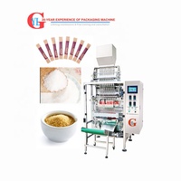 Máquina de embalaje automática, máquina de embalaje de bolsitas de 6/8/10/12 multilíneas, instantánea, para café, zumo, proteína en polvo
