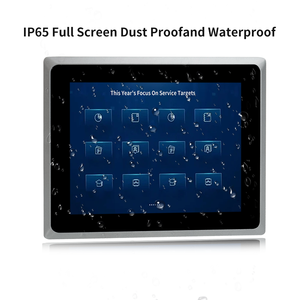 10.4 inch không quạt nhúng điều khiển cảm ứng LVDS Bảng điều khiển công nghiệp PC I7 6500U tất cả trong một máy tính IP65 không thấm nước công nghiệp PC - Product Image 5