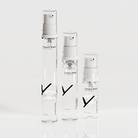 Bouteille de lotion sans air sous vide 5ML/10ML/15ML Bouteilles d'échantillons de sérum de soin de la peau Pompe pour crème pour le visage Masque facial pour Essence Emulsion Eye