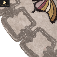 Tapis d'intérieur de luxe faits main sur mesure pour villa, tapis sur mesure pour salon