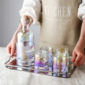 ชุดเหยือกน้ำอเนกประสงค์พร้อมแก้วและจุกไม้สำหรับใส่เหล้าวิสกี้ - Product Image 5