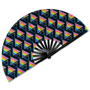 Abanicos Plegables <span class=keywords><strong>de</strong></span> Bambú Personalizados <span class=keywords><strong>de</strong></span> 13 Pulgadas para Sublimación, Portátiles, con Diseño Clásico <span class=keywords><strong>de</strong></span> Música, Flores, Promociones, Festivales - Product Image 1